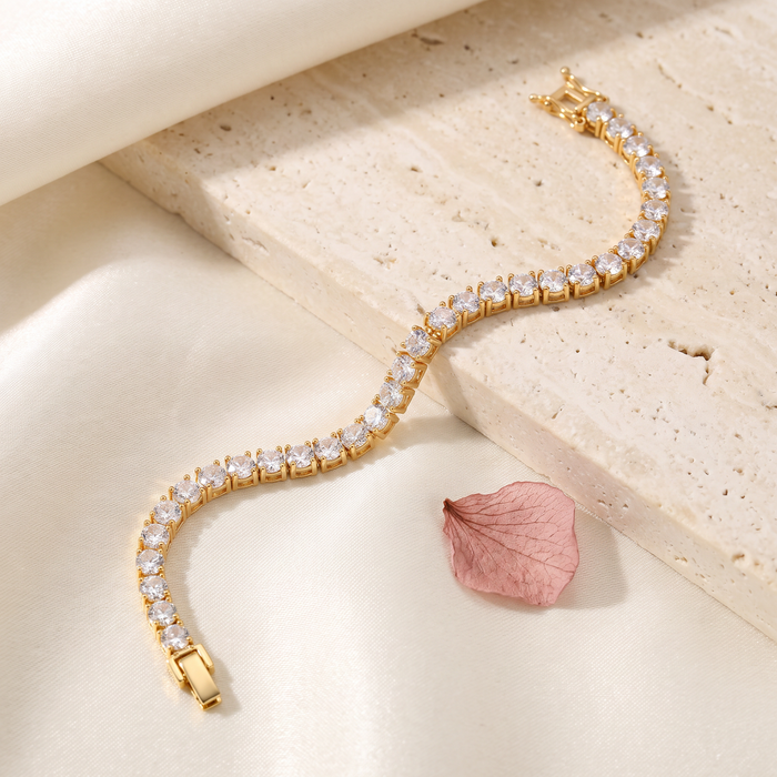 Classica Tennis Bracelet - Rose & Giovanni