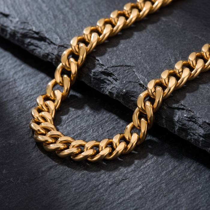 Giovanni Cuban Chain 8 mm - Rose & Giovanni