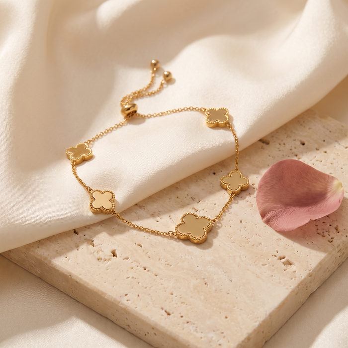 Fortuna Clover Bracelet - Rose & Giovanni