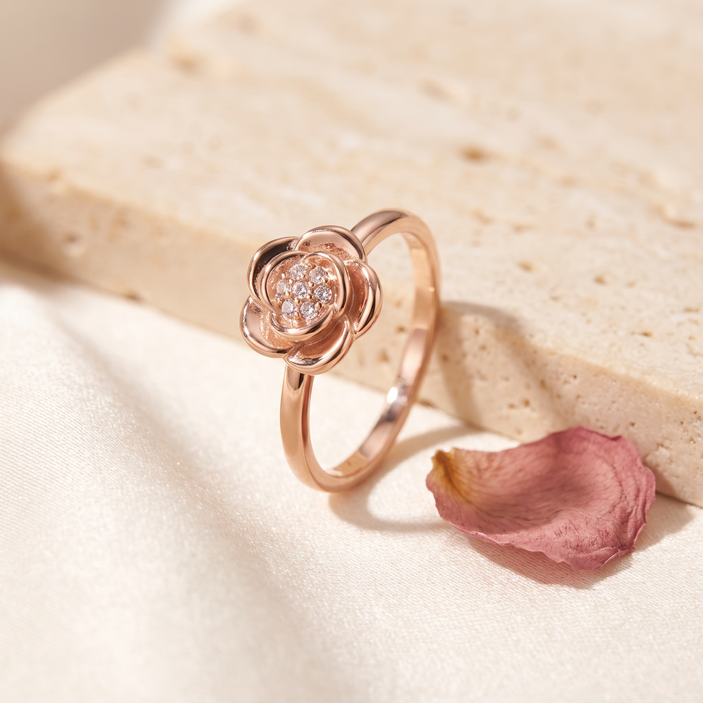 Rosa Blossom Ring - Rose & Giovanni
