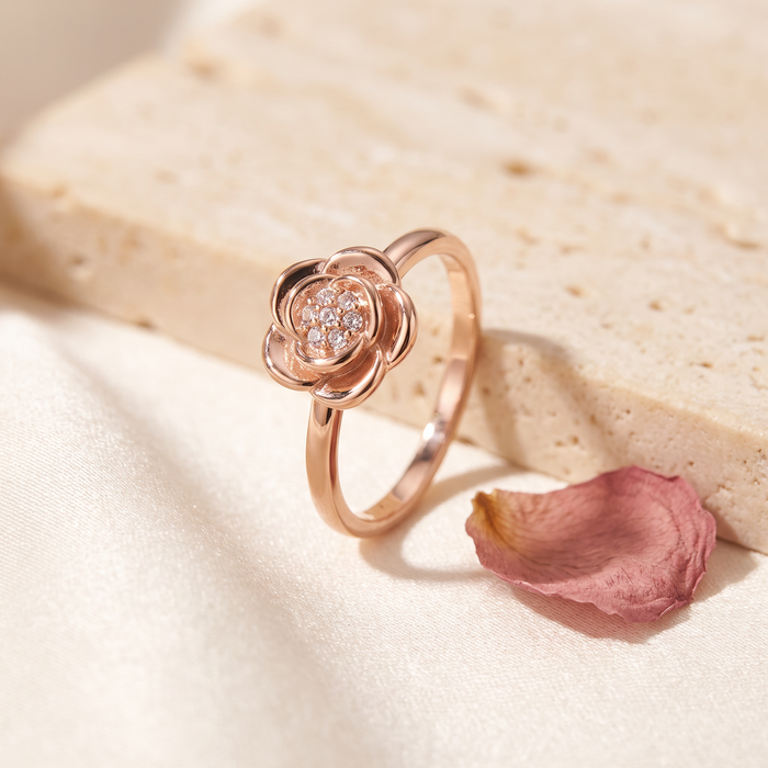 Rosa Blossom Ring - Rose & Giovanni
