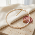 Capri Pearl Choker - Rose & Giovanni