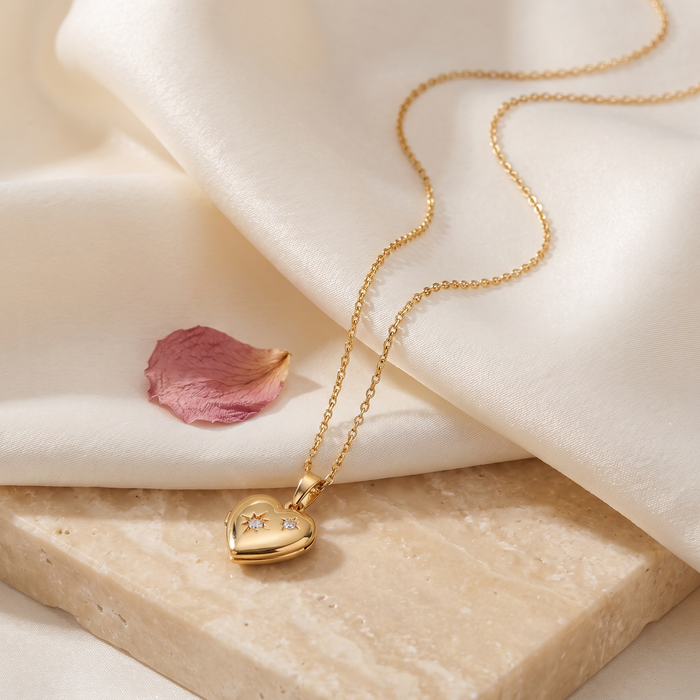 Stella Locket Necklace - Rose & Giovanni