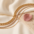 Siena Layered Bracelet Set - Rose & Giovanni