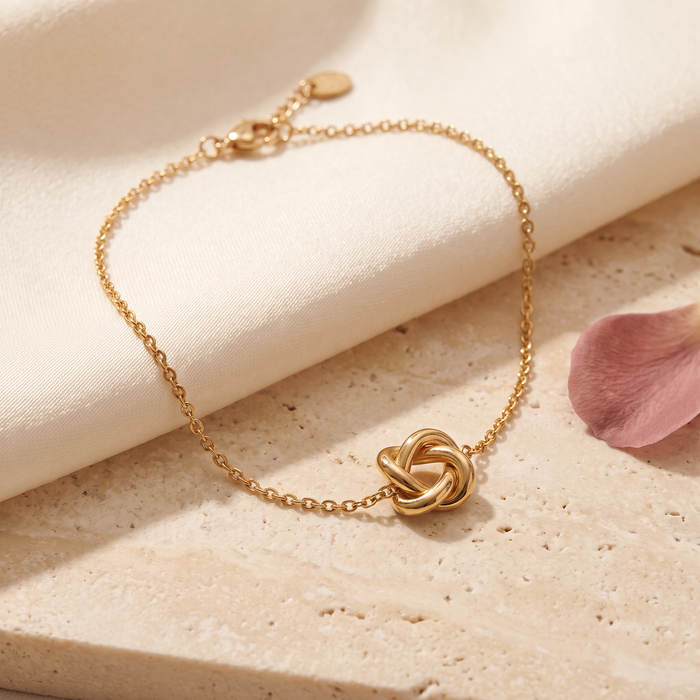 Nodo Forever Knot Bracelet - Rose & Giovanni