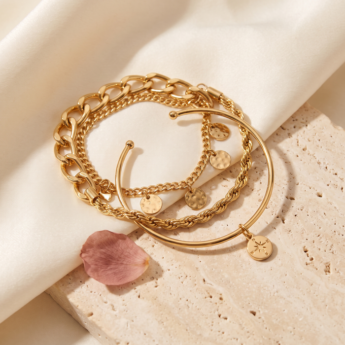 Vernazza Bracelet Set - Rose & Giovanni