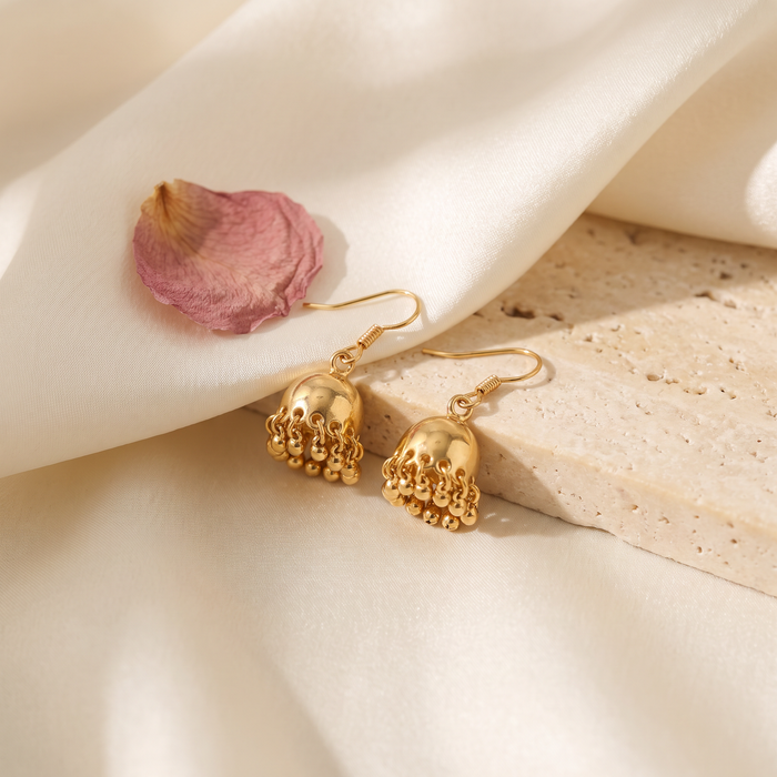 Campana Mini Bell Earrings - Rose & Giovanni