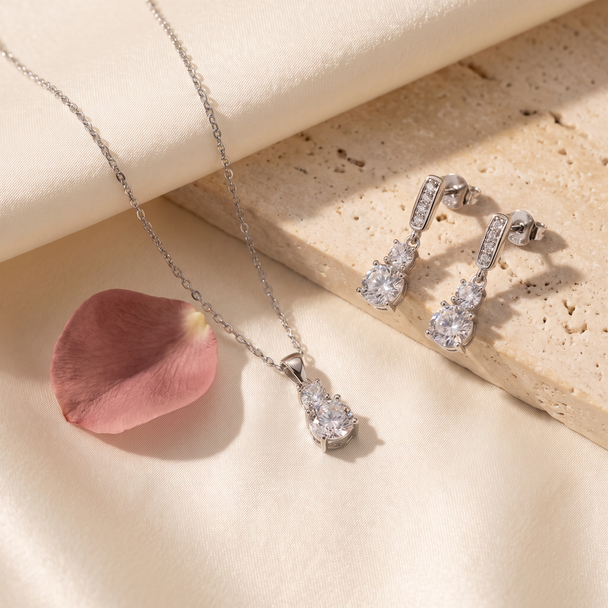 Notte Jewellery Set - Rose & Giovanni