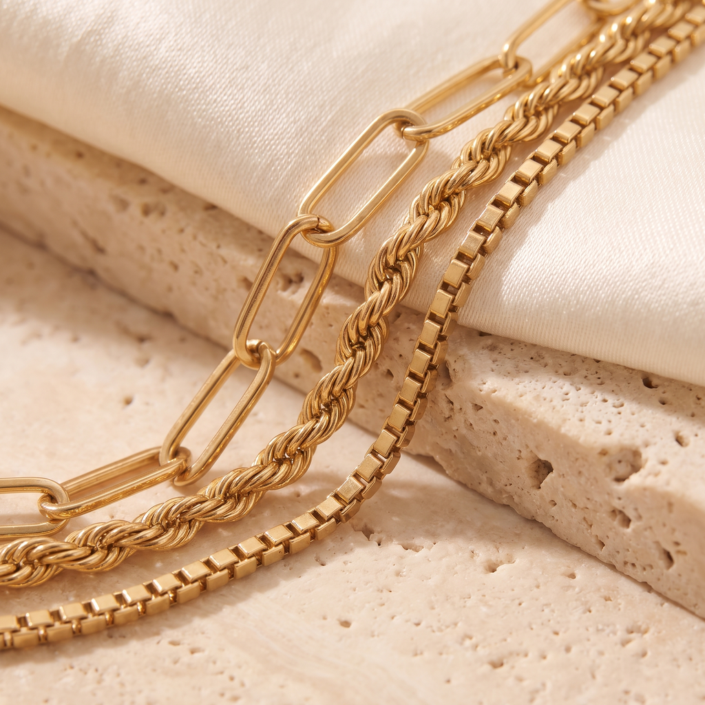 Portofino Bracelet Stack - detail - Rose & Giovanni