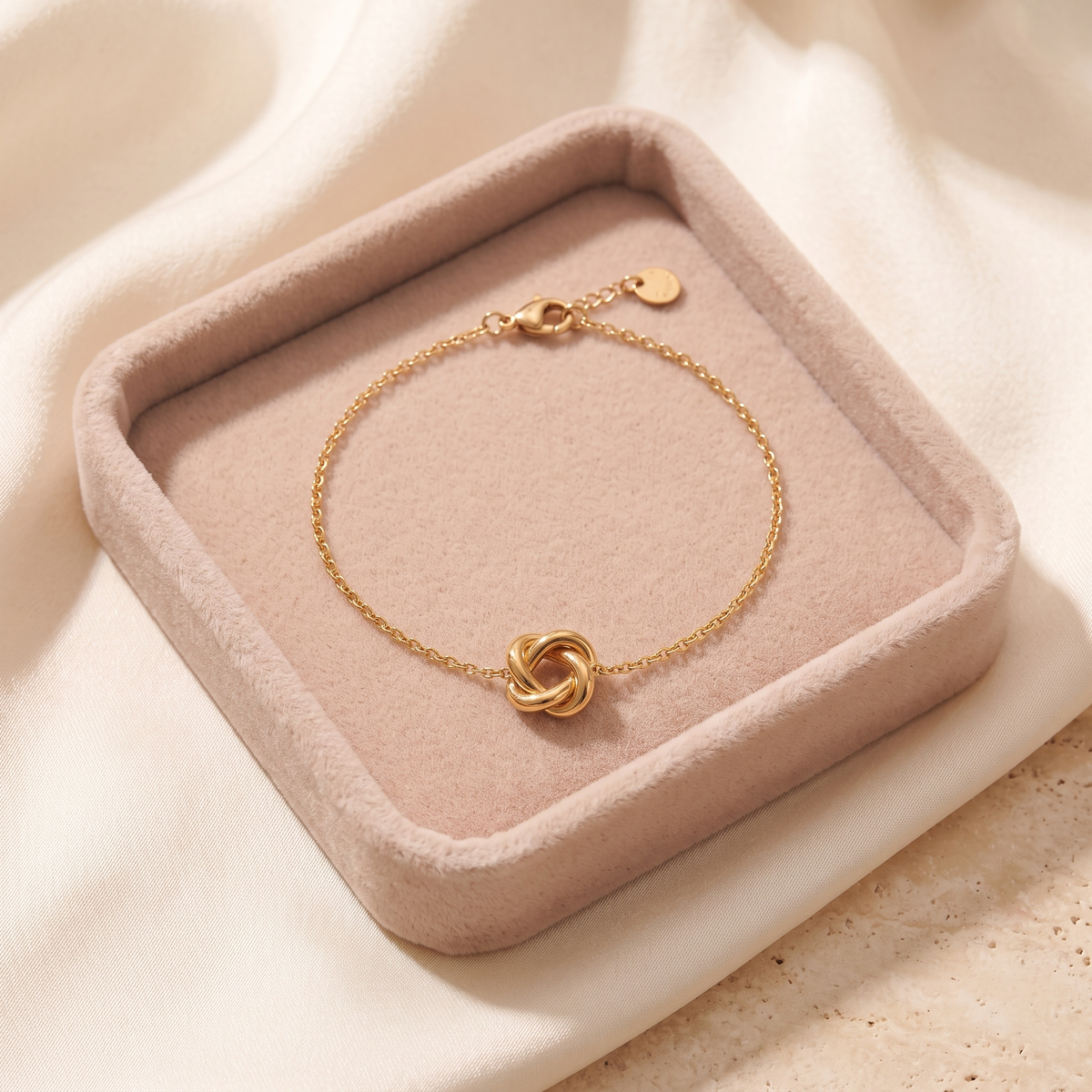 Nodo Forever Knot Bracelet - gift box - Rose & Giovanni