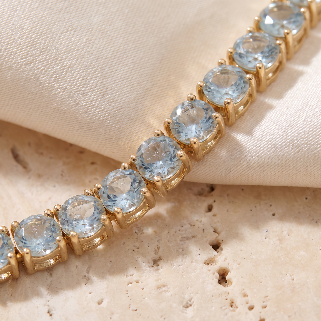 Mese Birthstone Tennis Bracelet - detail - Rose & Giovanni