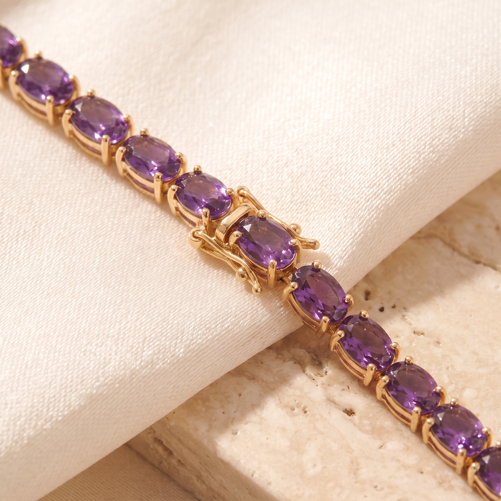 Viola Tennis Bracelet - detail - Rose & Giovanni