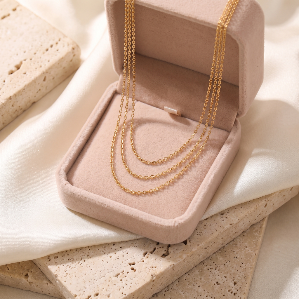 Sirena Body Chain - gift box - Rose & Giovanni