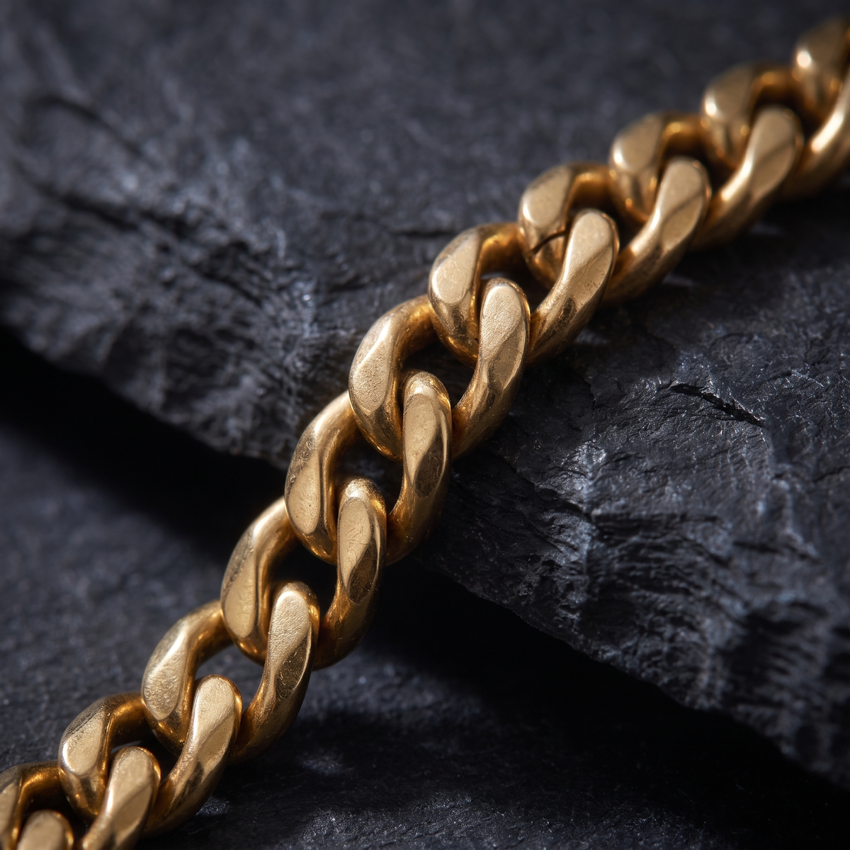 Giovanni Cuban Chain 5 mm - detail - Rose & Giovanni