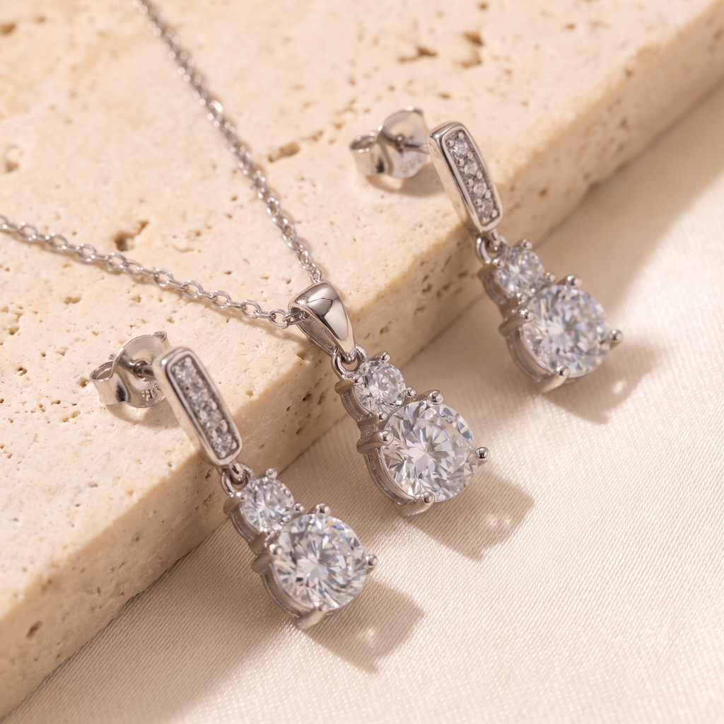 Notte Jewellery Set - detail - Rose & Giovanni