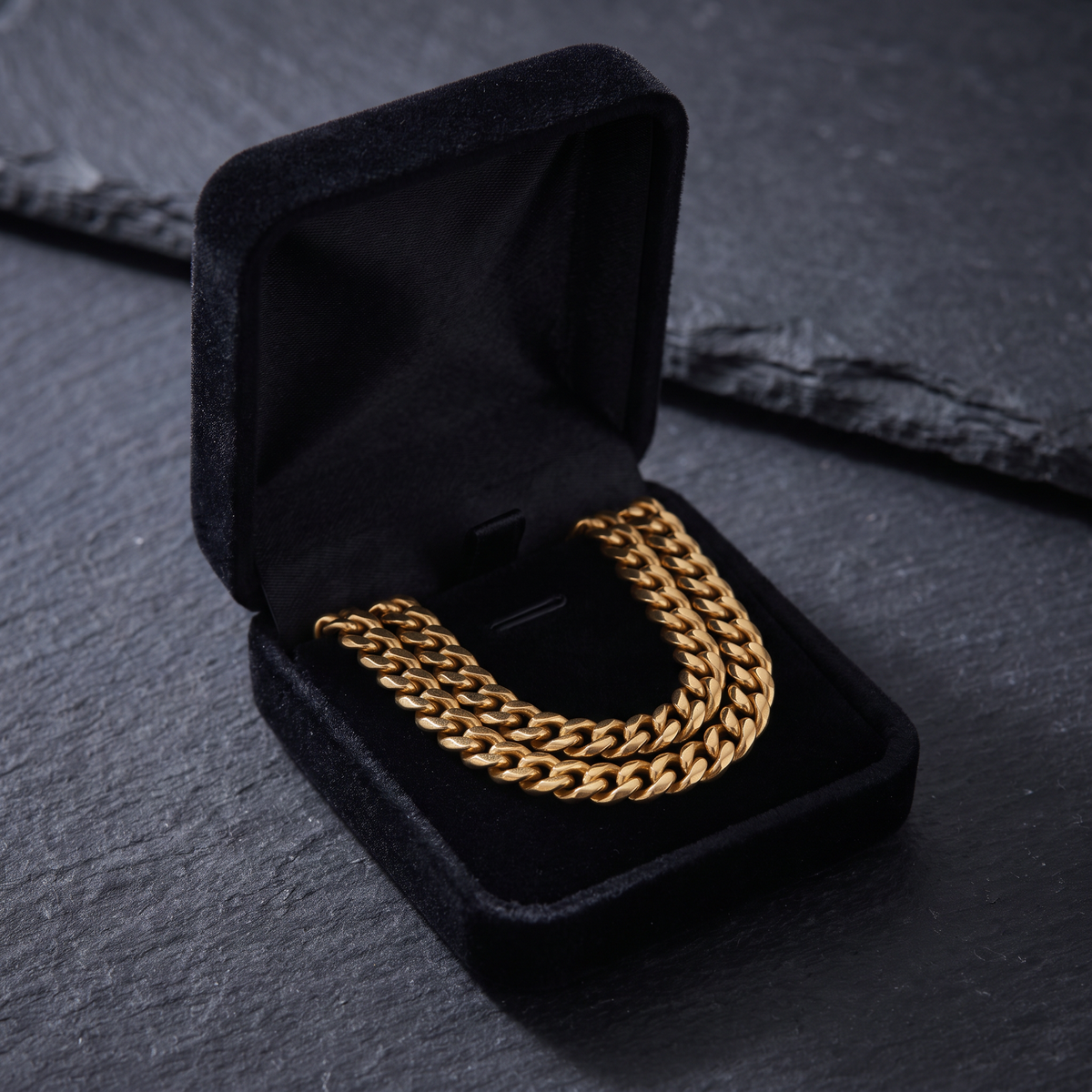 Giovanni Cuban Chain 5 mm - gift box - Rose & Giovanni