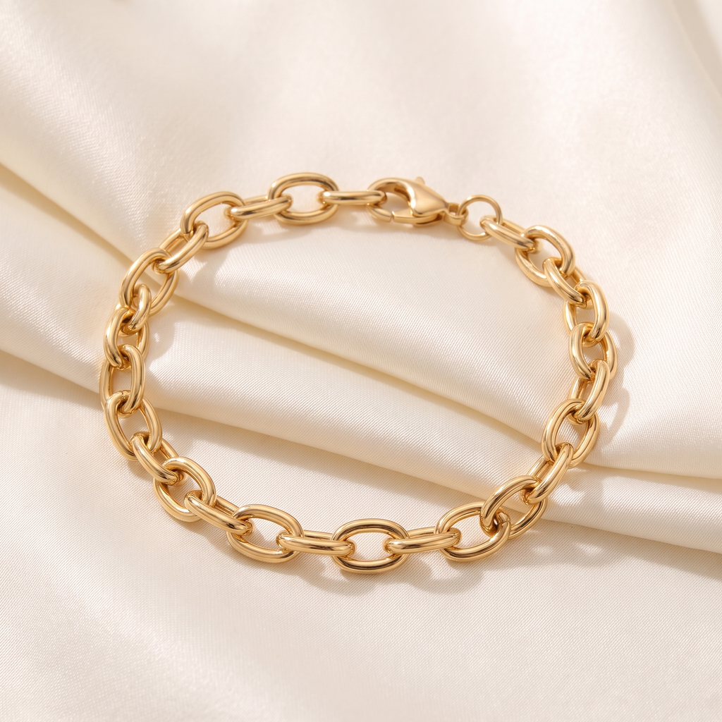 Amore Link Bracelet - detail - Rose & Giovanni