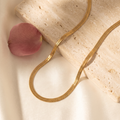 Serpentina Snake Chain Necklace - Rose & Giovanni