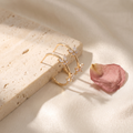 Farfalla Crystal Butterfly Hoops - Rose & Giovanni