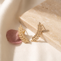 Rampicante Leaf Climber Earrings - Rose & Giovanni