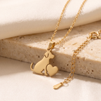 Coccola Pet Hug Necklace - detail - Rose & Giovanni