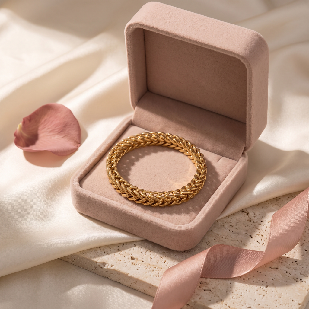 Giovanni Franco Bracelet - gift box - Rose & Giovanni