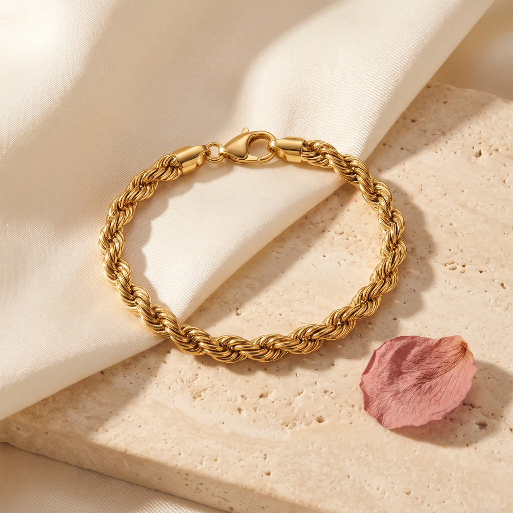 Giovanni Rope Bracelet - Rose & Giovanni