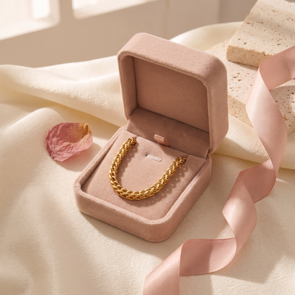 Giovanni Franco Chain - gift box - Rose & Giovanni