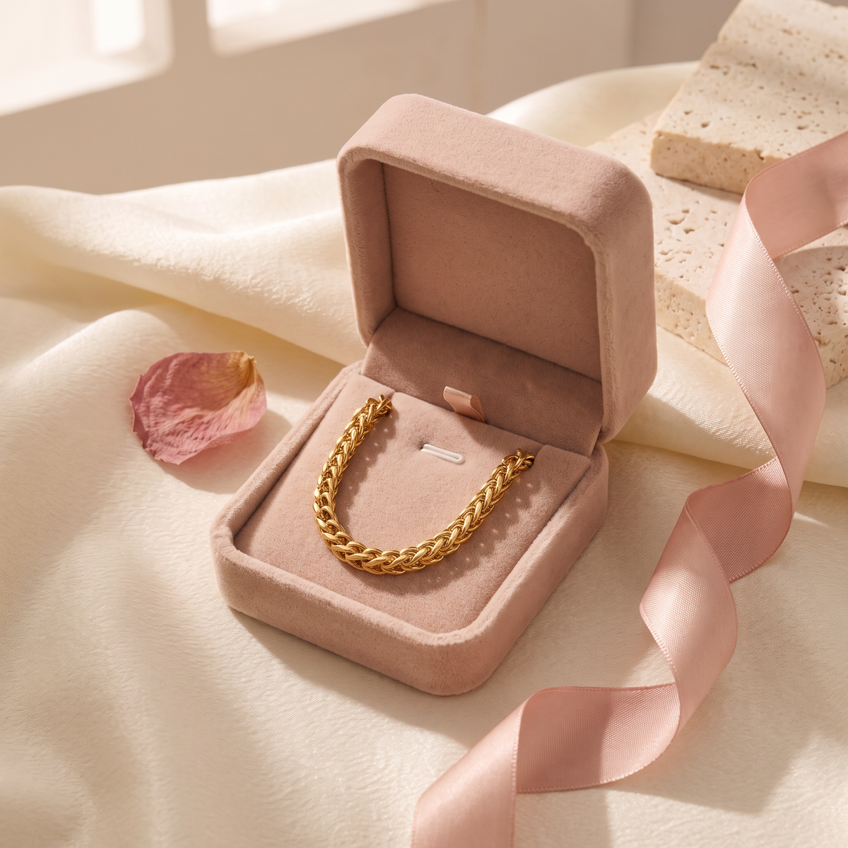 Giovanni Franco Chain - gift box - Rose & Giovanni