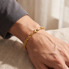 Giovanni Rope Bracelet - worn - Rose & Giovanni