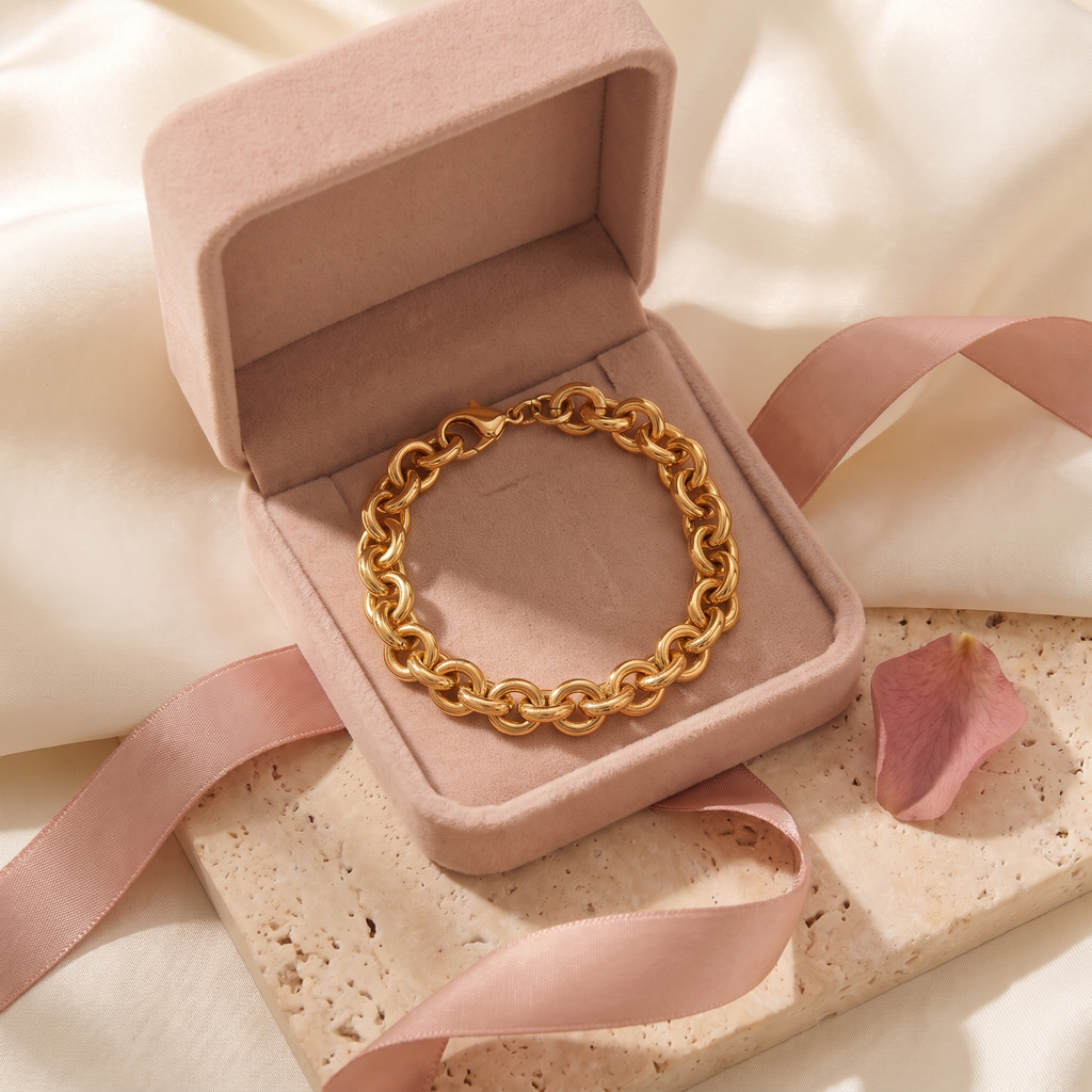 Giovanni Belcher Chain - gift box - Rose & Giovanni