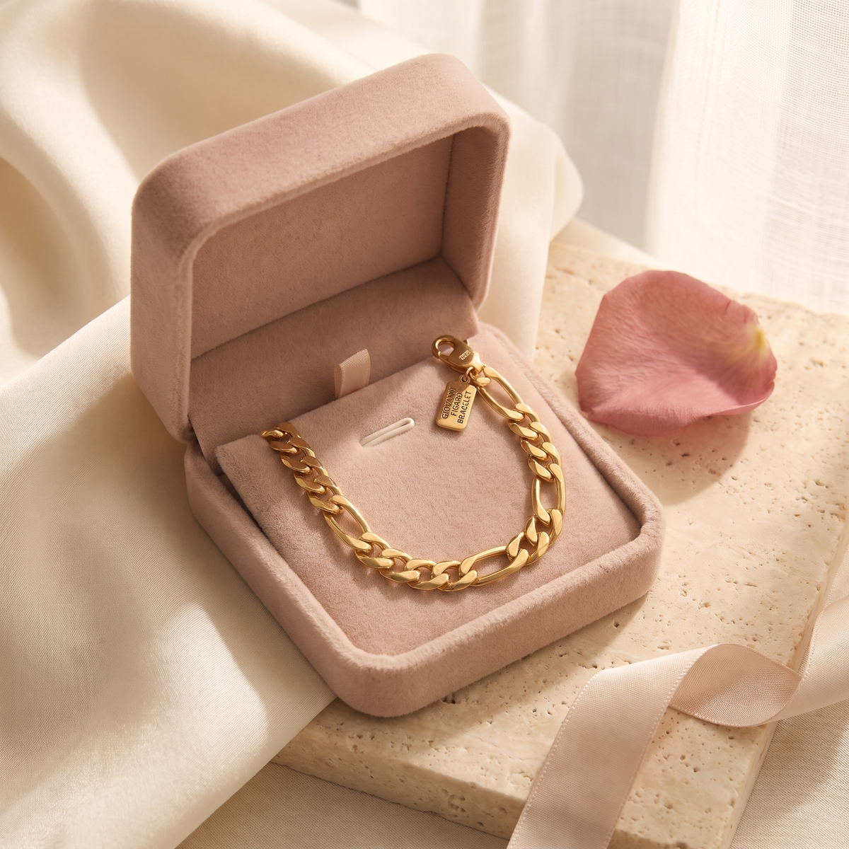 Giovanni Figaro Bracelet - gift box - Rose & Giovanni