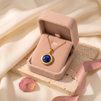 Giovanni Lapis Pendant - gift box - Rose & Giovanni