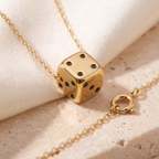 Giovanni Dice Pendant - detail - Rose & Giovanni